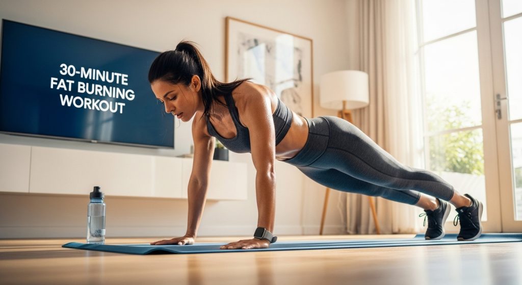 30-Minute Fat Burning Workout at home