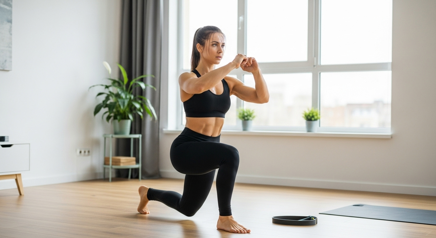 Strengthen legs and glutes home workout