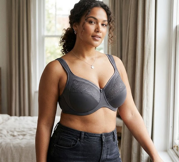 Women Full Coverage Supportive Push Up Underwire Bra